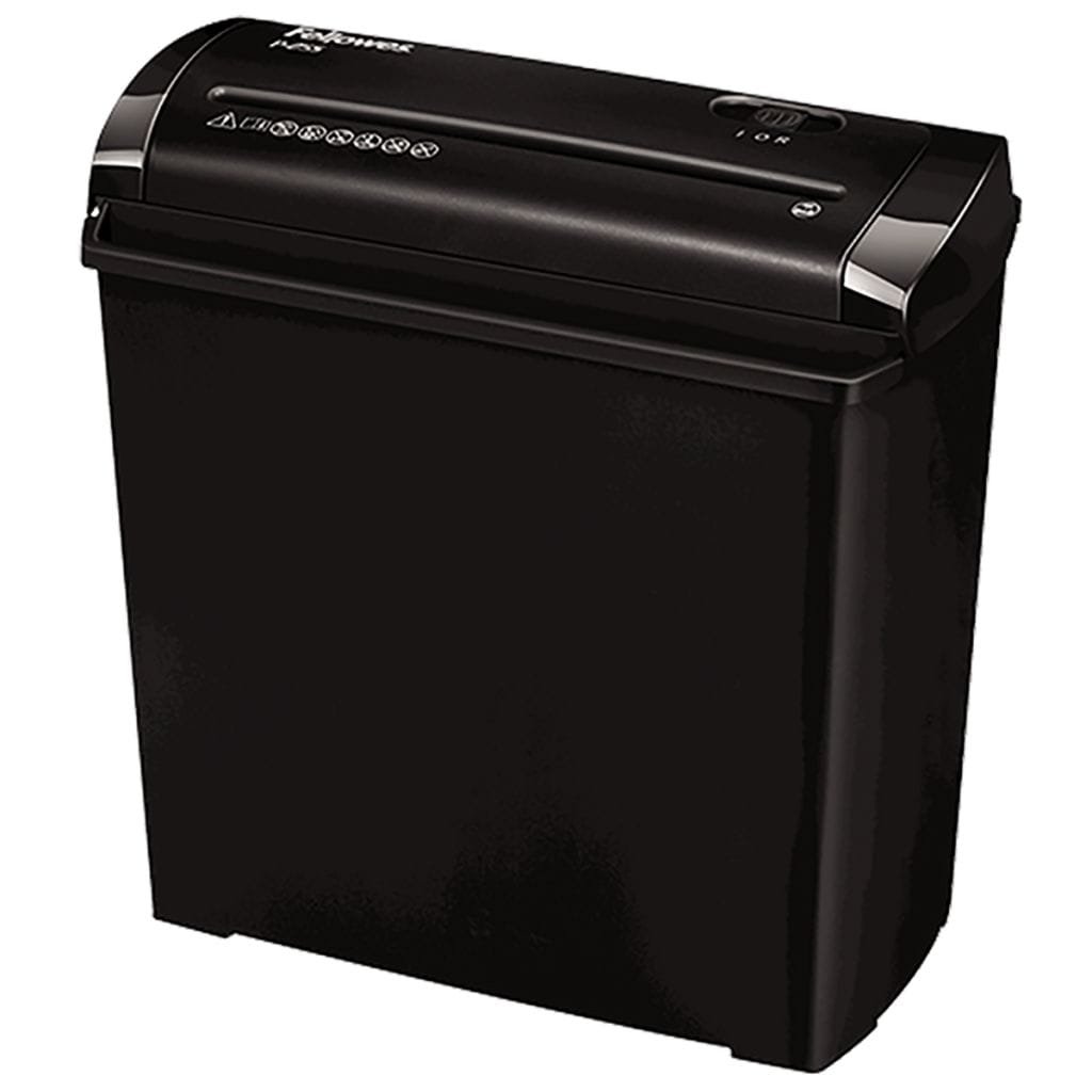 Fellowes Powershred P-25S Strip-Cut Shredder 5-Sheet Capacity 11L Bin Fellowes Powershred P-25S Strip-Cut Shredder 5-Sheet Capacity 11L Bin FELLOWES SHREDDER CRC 4701001 P-25 STRIP CUT 1YRW