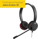 Jabra Evolve 30 II MS Stereo USB & 3.5mm Wired Headset 5399-823-309