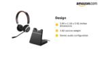 Jabra Evolve 65 SE Stereo UC Wireless Headset with Link 380a and Charging Stand 6599-833-499