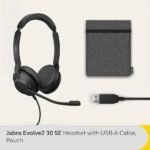 Jabra Evolve2 30 SE MS Stereo Wired Headset USB-A 23189-999-779