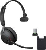 Jabra Evolve2 65 Stereo Wireless Headset USB-A MS Teams 26599-999-999
