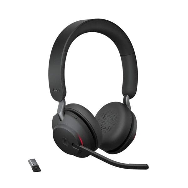 Jabra Evolve2 65 Stereo Wireless Headset USB-A MS Teams 26599-999-999