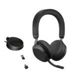 Jabra Evolve2 75 MS Stereo Wireless Headset USB-A ANC Black 27599-999-999