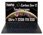 Lenovo ThinkPad X1 Carbon Gen 12 Intel Core Ultra 7-255U 16GB 1TB SSD 14" WUXGA Win 11 Pro 21NX001BUE