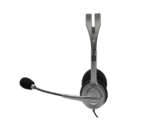 Logitech H110 Stereo Headset Dual 3.5mm Noise-Cancelling Mic 981-000271