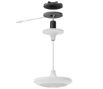 Logitech Rally Mic Pod Pendant Mount - Ceiling Suspension, Graphite Finish 952-000123