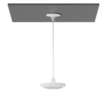 Logitech Rally Mic Pod Pendant Mount - Ceiling Suspension, Graphite Finish 952-000123