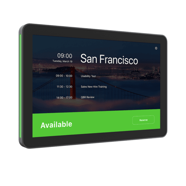 Logitech Tap Scheduler 10.1" PoE Touch Panel Graphite 952-000091