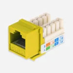 Office Point CAT6 UTP Keystone Jack 50U Gold Plated Office Point keystone jack
