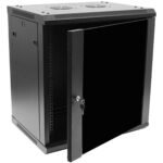OfficePoint 12U 600x600mm Wall Mount Cabinet with 6-Way PDU and Fan PROD-OFFICEPOINT-116