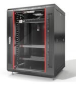 OfficePoint 15U 600x600mm Wall Mount Data Cabinet with PDU and Fans PROD-OFFICEPOINT-117