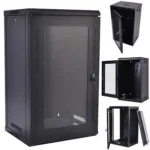 OfficePoint 18U 600x600mm Data Cabinet with 9-Way PDU and Dual Fans PROD-OFFICEPOINT-119