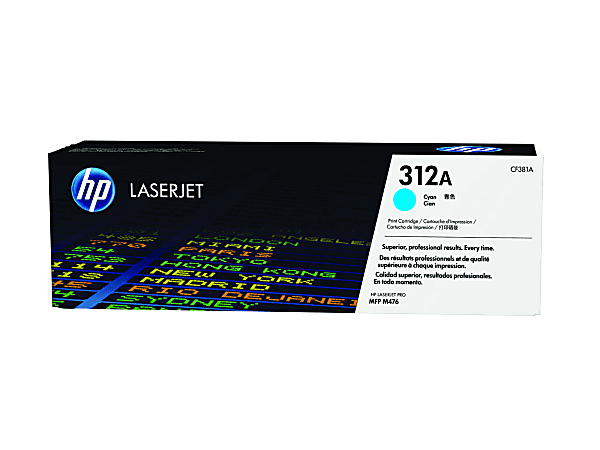 OfficePoint 312A (CF381A) Cyan Toner Cartridge, 2,700 Page Yield PROD-OFFICEPOINT-48