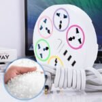 OfficePoint 4-Way Extension Socket 2 USB Ports 13A 3M 4WAY with USB