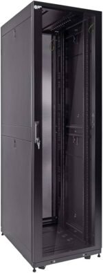OfficePoint 42U 600x800mm Server Rack with 10-Way PDU and Glass Door PROD-OFFICEPOINT-130