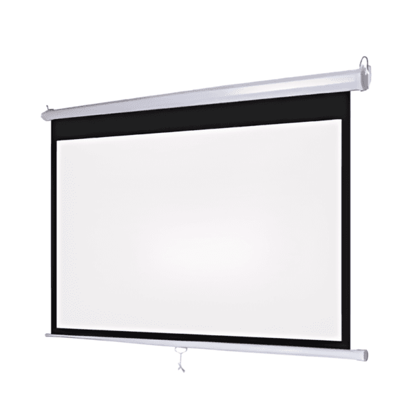 OfficePoint 50x50 Manual Wall Mount Projector Screen (127cm x 127cm) PROD-OFFICEPOINT-99