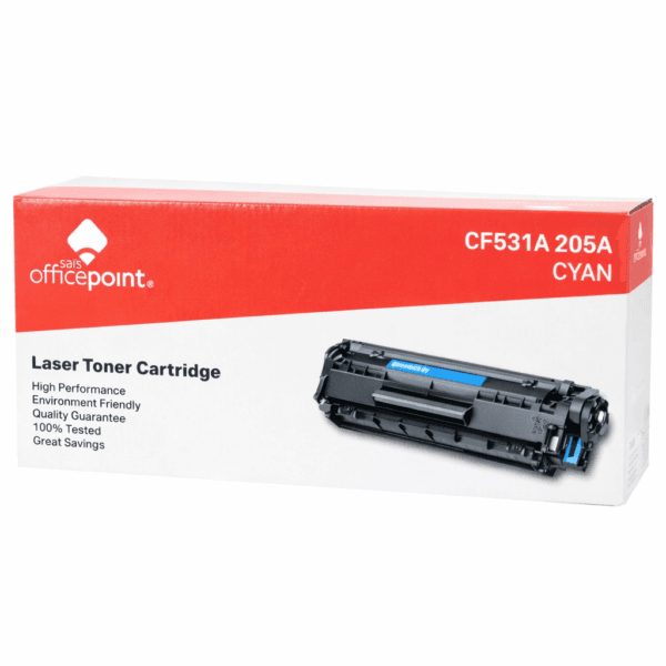 OfficePoint CF531A 205A Cyan Toner Cartridge, 900 Page Yield PROD-OFFICEPOINT-66