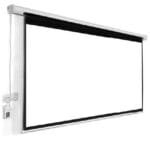 OfficePoint E96 Electric Projector Screen 96x96 Motorized Matte White PROD-OFFICEPOINT-112