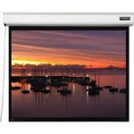 OfficePoint E96 Electric Projector Screen 96x96 Motorized Matte White PROD-OFFICEPOINT-112