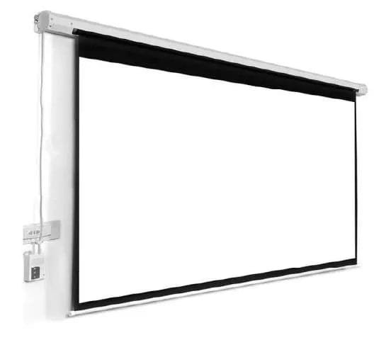 OfficePoint E96 Electric Projector Screen 96x96 Motorized Matte White PROD-OFFICEPOINT-112