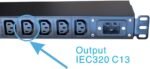OfficePoint PDU-C13-9K 9-Way IEC C13 1U Rackmount PDU PROD-OFFICEPOINT-134