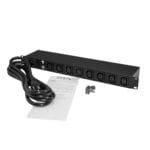 OfficePoint PDU-C13-9K 9-Way IEC C13 1U Rackmount PDU PROD-OFFICEPOINT-134