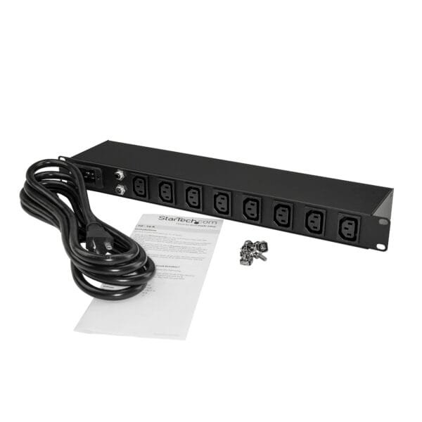 OfficePoint PDU-C13-9K 9-Way IEC C13 1U Rackmount PDU PROD-OFFICEPOINT-134