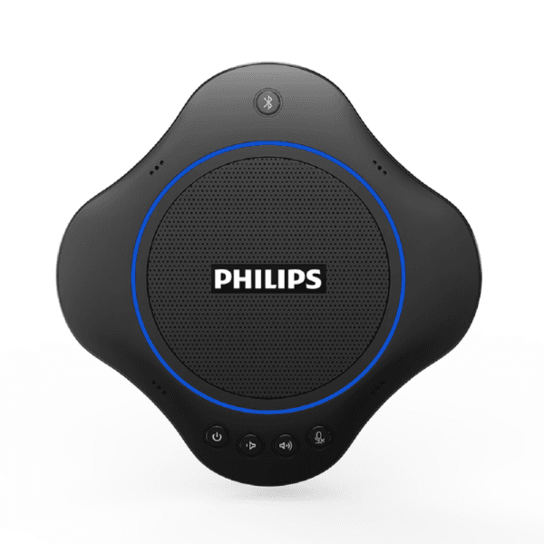Philips PSE0500 SmartMeeting Speakerphone 360-Degree 6m Pickup Range PSE0500