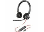 Poly Blackwire 3320 Stereo USB-C Headset with USB-A Adapter 8X219AA