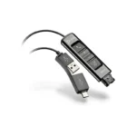 Poly DA85 UC USB-to-Headset QD Audio Processor with Inline Controls 786C7AA