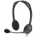 Logitech H111 Wired Headset 3.5mm Jack Noise-Canceling Mic