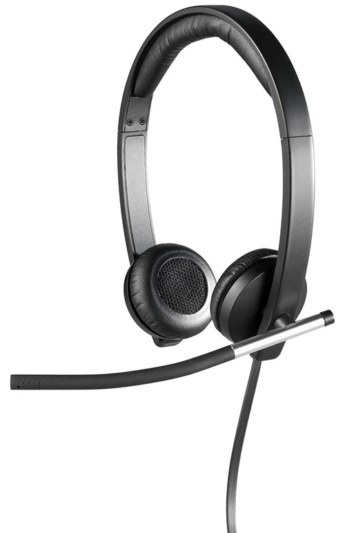 Logitech H650e USB Headset Stereo Noise-Cancelling Mic Logitech H650e USB Headset Stereo Noise-Cancelling Mic