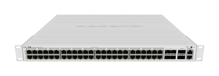 CRS354-48P-4S+2Q+RM MikroTik CRS354-48P-4S+2Q+RM 48-Port Gigabit PoE+ Switch 4x10G 2x40G - Image 1