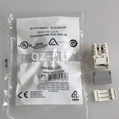 Easenet MGS400BH-262 Cat 6 UTP Keystone Modules Easenet-Cat-6-Modules-MGS400BH-262