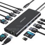 Lightwave LW-DOCK-61A USB-C Docking Station HDMI RJ45 LIGHTWAVE-LW-DOCK-61A-STATION-3-USB-C-HDMI-RJ45