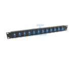 OEM 12-Port SC/UPC Duplex OS2 Fiber Patch Panel 12-Port-with-SC-UPC-Duplex-SM-Adapter-and-Pigtai