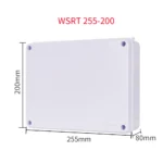 OEM 255X200X80 IP66 PVC Adapter Box 255X200X80-Adapter-Box