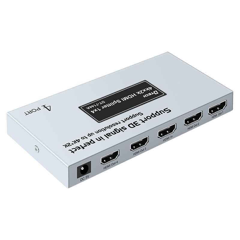 OEM 4-Port HDMI Splitter 1x4 4K HDCP OEM 4-Port HDMI Splitter 1x4 4K HDCP Generic-HDMI-splitter-4port