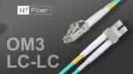 OEM LC-LC UPC 1m OM3 Multimode Fiber Patch Cord LC-LC-UPC-1m-OM3