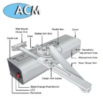 OEM M61 85kg Overhead Door Closer Generic-M61-85KGS-Door-Closure
