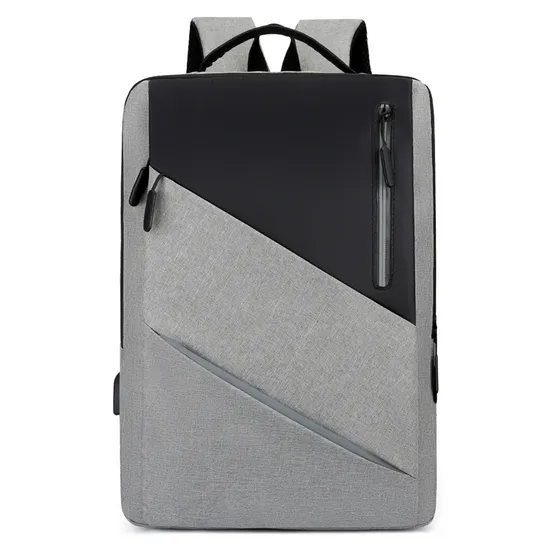 OEM Professional 15.6-inch Water-Resistant Grey Laptop Bag Grey-Laptop-Bag