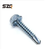 OEM Self-Drilling Hex Head Screw 5.5x50mm EPDM Gasket Self-Drilling-Hex-with-Rubber-Gasket-5-5x2-200pc