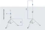 OEM Tripod Projector Screen 84-Inch 4:3 Matte White TRIPOD-PROJECTORS