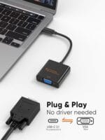 OEM USB-C to VGA Adapter 1080p 60Hz Generic-USB3-1C-to-VGA-Adapter
