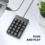 OEM USB Numeric Keypad 19-Key Wired Generic-Keypad-Brown-Box