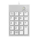 OEM USB Numeric Keypad 19-Key Wired Generic-Keypad-Brown-Box