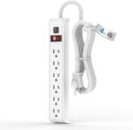 Powermax 6-Way Extension 13A Surge Protected 3M Powermax-6-Ways-Extension-with-Surge