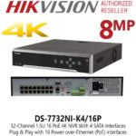 Hikvision 32-Channel PoE NVR