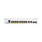 Cisco Catalyst C1300-8FP-2G 8-Port Full PoE+ Switch 2x1G Uplink