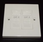 Easenet CAT6 Dual Faceplate